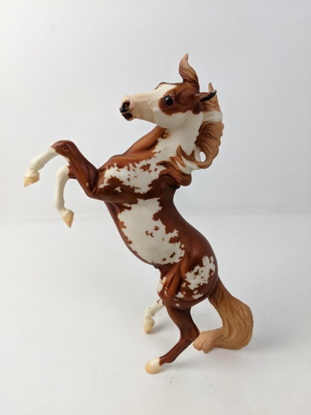 Breyer Model Horse Hidalgo # 1220 Rearing Chestnut Pinto Horse Retired